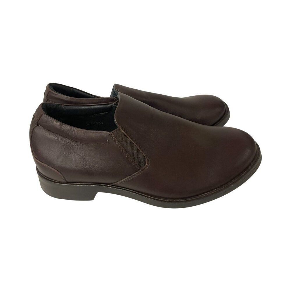 Naot Mens Slip On Loafer Size EU 42 US 9 Brown Leather Comfort Shoes NWOB